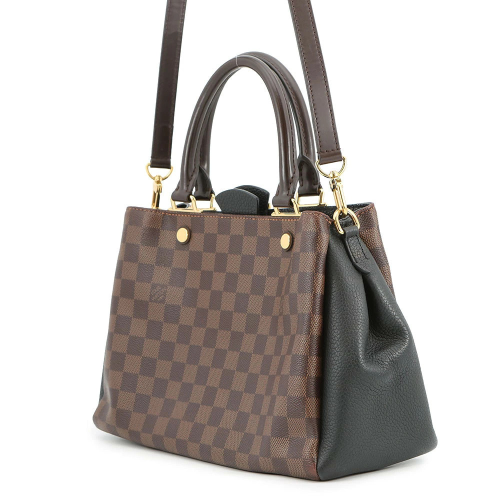 Louis Vuitton Damier Brittany Black Shoulder Handbag